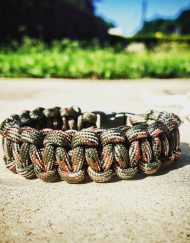 One Color Paracord Bracelets