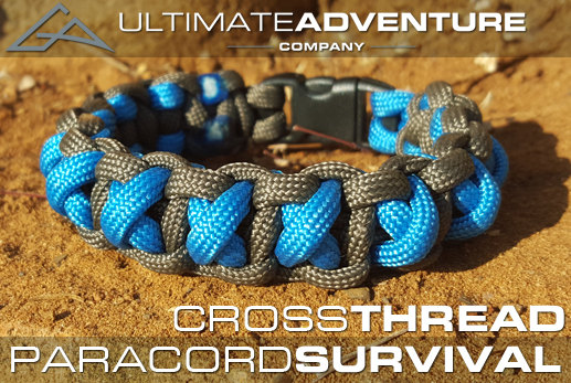 Cross Thread Paracord Bracelet