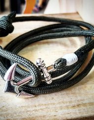 OD Army Green Paracord Anchor Bracelet Nautical EDC Every Day Carry, Anklet