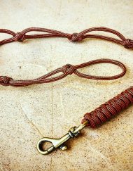 Paracord EDC Gear, Red Black Paracord Lanyard, Paracord Belt Lanyard