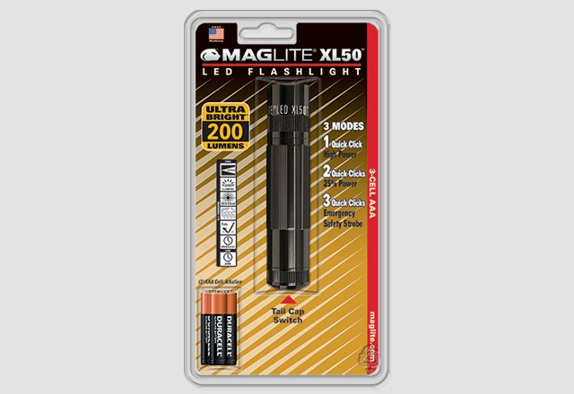 Maglite XL50 LED 3 Cell AAA Flashlight