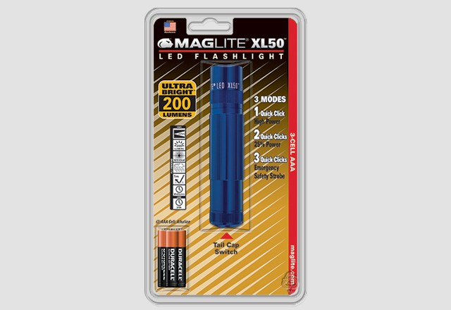 Maglite XL50 LED 3 Cell AAA Flashlight